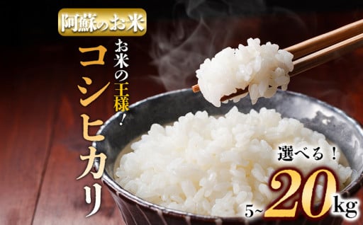 R6年産阿蘇の美味しいお米　5kg～20kg