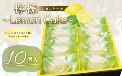 檸檬 ～Lemon Cake～ 10個入 レモンケーキ