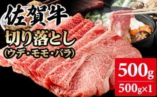 【佐賀牛】切り落とし500g (500g X 1p) A5～A4 ブランド牛