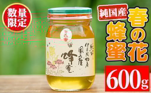 鹿児島春の花の蜂蜜 国産百花蜜(600g)