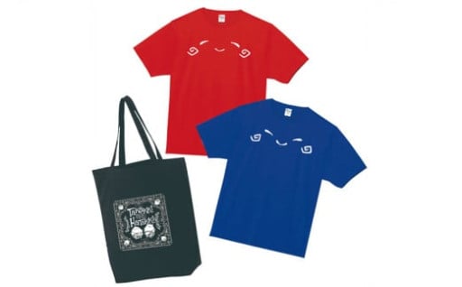 高畠町のマスコットキャラクターのTシャツセット