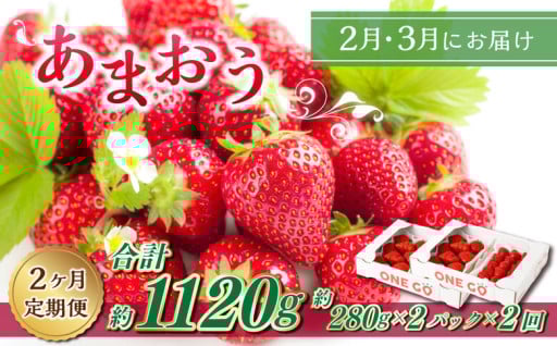 【2ヶ月定期便】エコファーマー あまおう