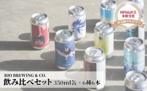 数々の受賞歴のあるブルワリーのおまかせセットです