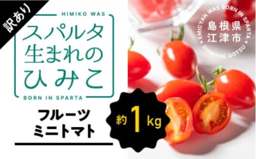 【訳あり】 フルーツミニトマト 約1kg