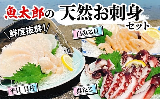 鮮度抜群！魚太郎の天然お刺身セット