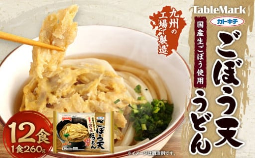 カトキチ 具付き！ ごぼう天うどん 12食