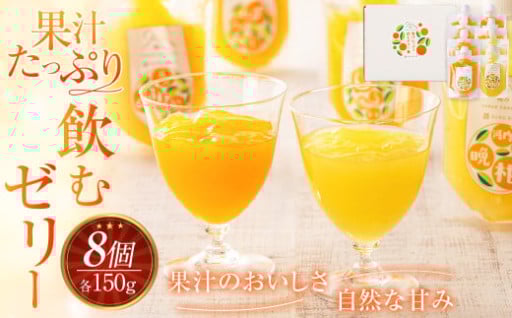 果汁たっぷり 飲むゼリー 🍊 4種セット