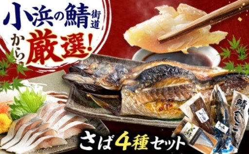 ＼小浜の味 鯖街道プレミアム鯖セット／ 鯖を食べつくす！