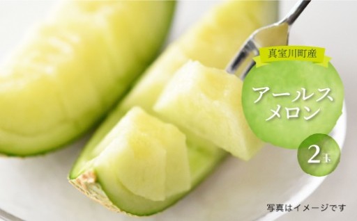 真室川町産　アールスメロン　２玉　約3kg