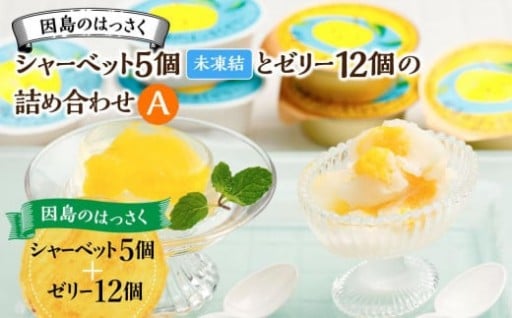 因島のはっさくシャーベット