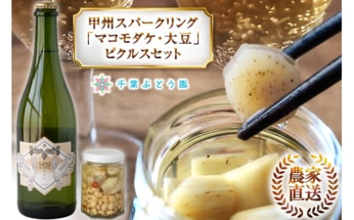 農家直送ワインとピクルスのペアリングセット