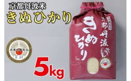 【最短発送】【数量限定】令和6年産『京都丹波米きぬひかり』 5kg