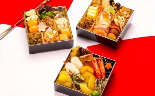 日本橋OIKAWA監修「春望」三段重（約2名様用・38品目・和風おせち）