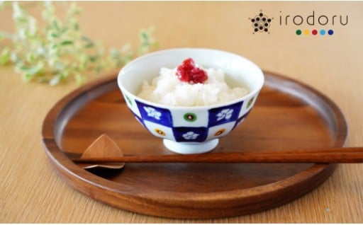 食と暮らし、心も彩る日々の器 面取飯碗「市松紋」