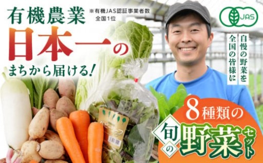 自然の贈り物、心地よいオーガニック野菜セット。
