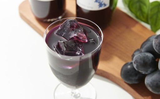 砂糖不使用、ブドウだけの濃厚ジュース🍇濃厚キャンベルジュース　5本（180ml瓶）セット🍇