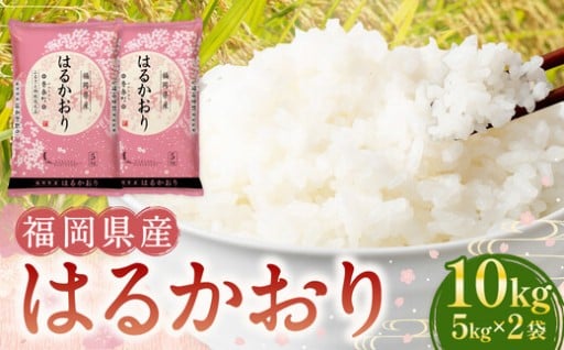 福岡県産米 はるかおり 精米 10kg