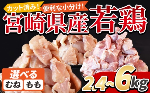 【選べる】宮崎県産若鶏切身※翌々月までに順次出荷