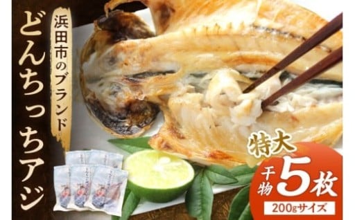 ✨浜田市のブランド✨ 🐟どんちっちアジ🐟