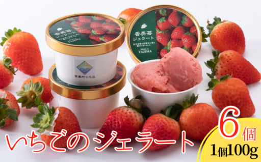 🍓いちごのジェラート 100g×6個🍓