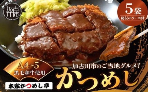 本家かつめし亭のかつめし(5食入り)