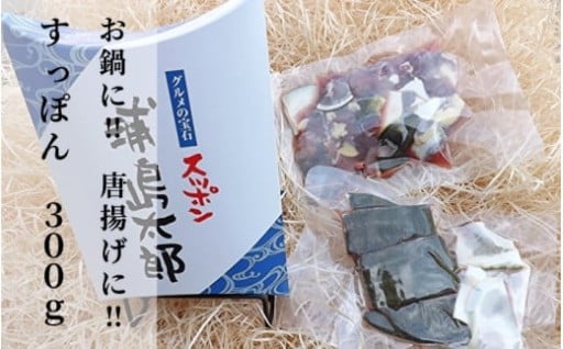 すっぽん鍋や唐揚げにお手軽な冷凍スッポン　合計３００ｇ
