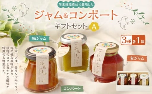 「花鳥るばーぶ」ジャムとコンポートのギフトセット