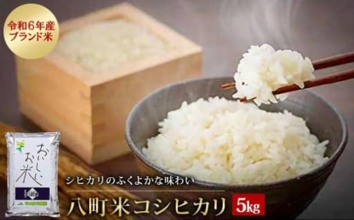 【富山市】【令和6年産】八町米コシヒカリ５Kg