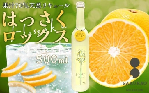 【はっさくロックス HASSAKU ROCKS】16度 500ml