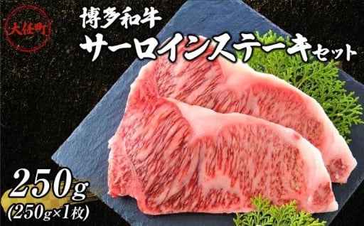 博多和牛サーロインステーキ　250ｇ（250ｇ×1枚）