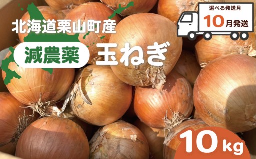 【発送月が選べる】北海道栗山町産 減農薬玉ねぎ