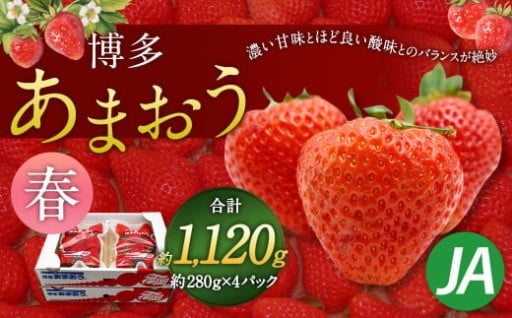 博多 あまおう 4パック（春）