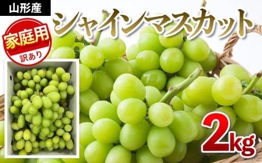 【ご家庭用】シャインマスカット 約2kg 