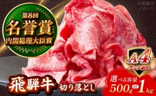 ＼贅沢な味わい／容量が選べる！飛騨牛 切り落とし
