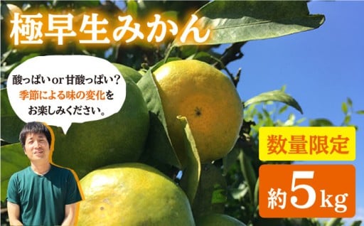 極早生みかん （岩崎・上野）約5kg ＜Da・IWASAKI FARM＞ [CCZ002]