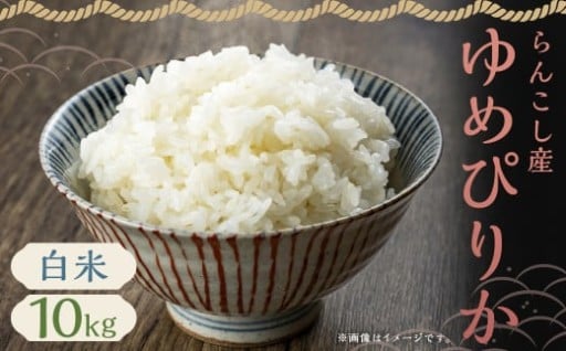 【令和7年産】らんこし産 ゆめぴりか 10kg