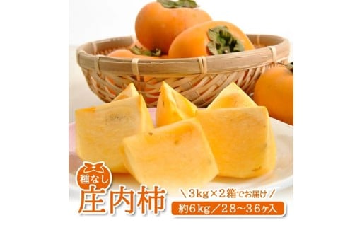 ビタミンCたっぷり‼とろ～り甘い庄内柿を約6㎏🚚