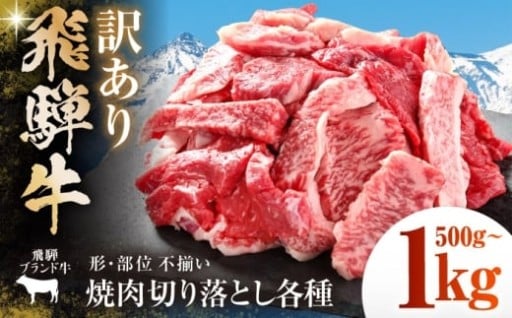 【地域の生産者応援の品】飛騨牛 訳あり切り落とし