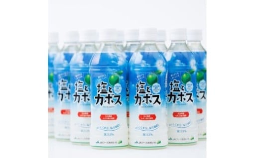 塩とカボス (495ml×24本)