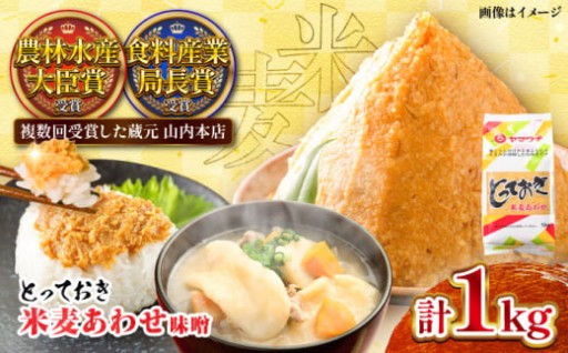 絶妙なバランスでブレンドした、合わせ味噌!