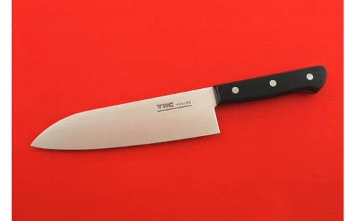 【切れ味抜群 錆びにくい】ヤスキハガネ製 三徳包丁(刃渡り18cm)