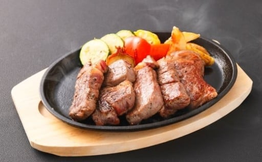 【訳あり】 厚切り 牛ザブトン （肩ロース） ステーキ 500g×1パック 計500g