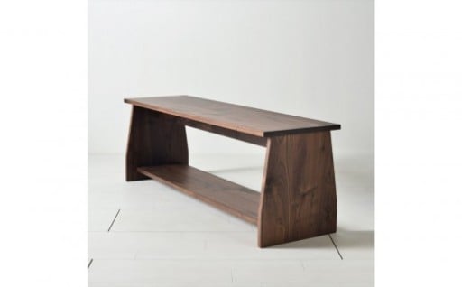 シェルフベンチ ウォールナット無垢材