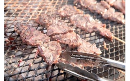 エゾシカ 鹿肉 ロース・タン 串物 セット 各5本入り