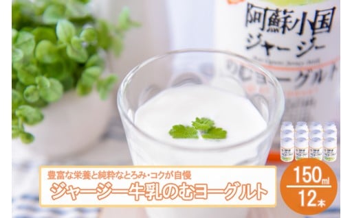 【年内受付終了】濃厚ジャージー「のむヨーグルト」