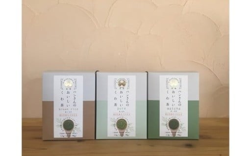 ハンさんのおいしいくわ茶スティック60p×3種