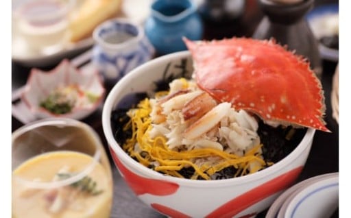 豊洋荘オリジナルかに料理 かにまぶし（2人前）