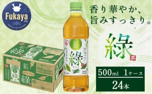 アイリスのお茶 綠（りょく）500ml×24本