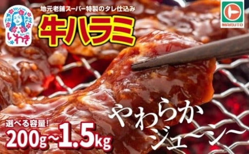 イイニクの日★味付き牛ハラミ　選べる内容量