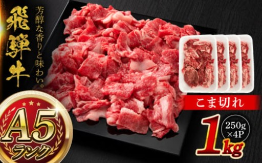 普段使いに嬉しい！飛騨牛1kgを小分けパックで！